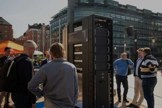 Data center cooling system. 